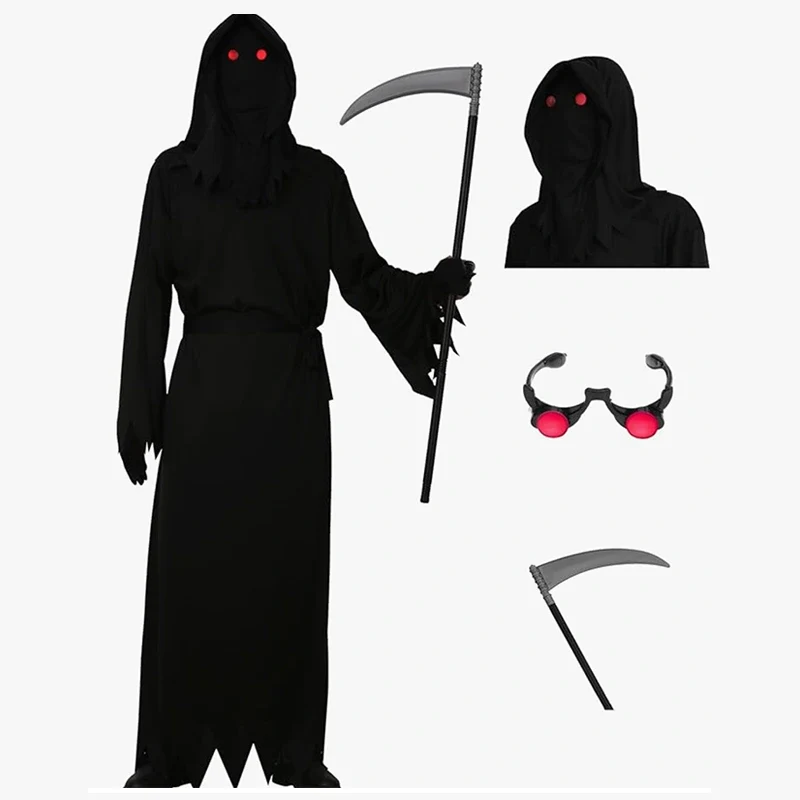 Traje de Ceifador Grim para Adultos