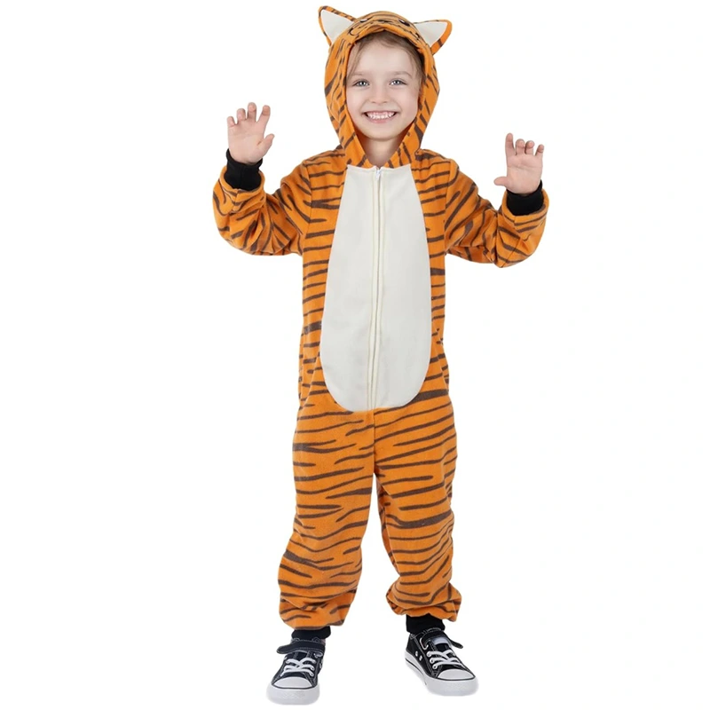 Traje de tigre para crianças